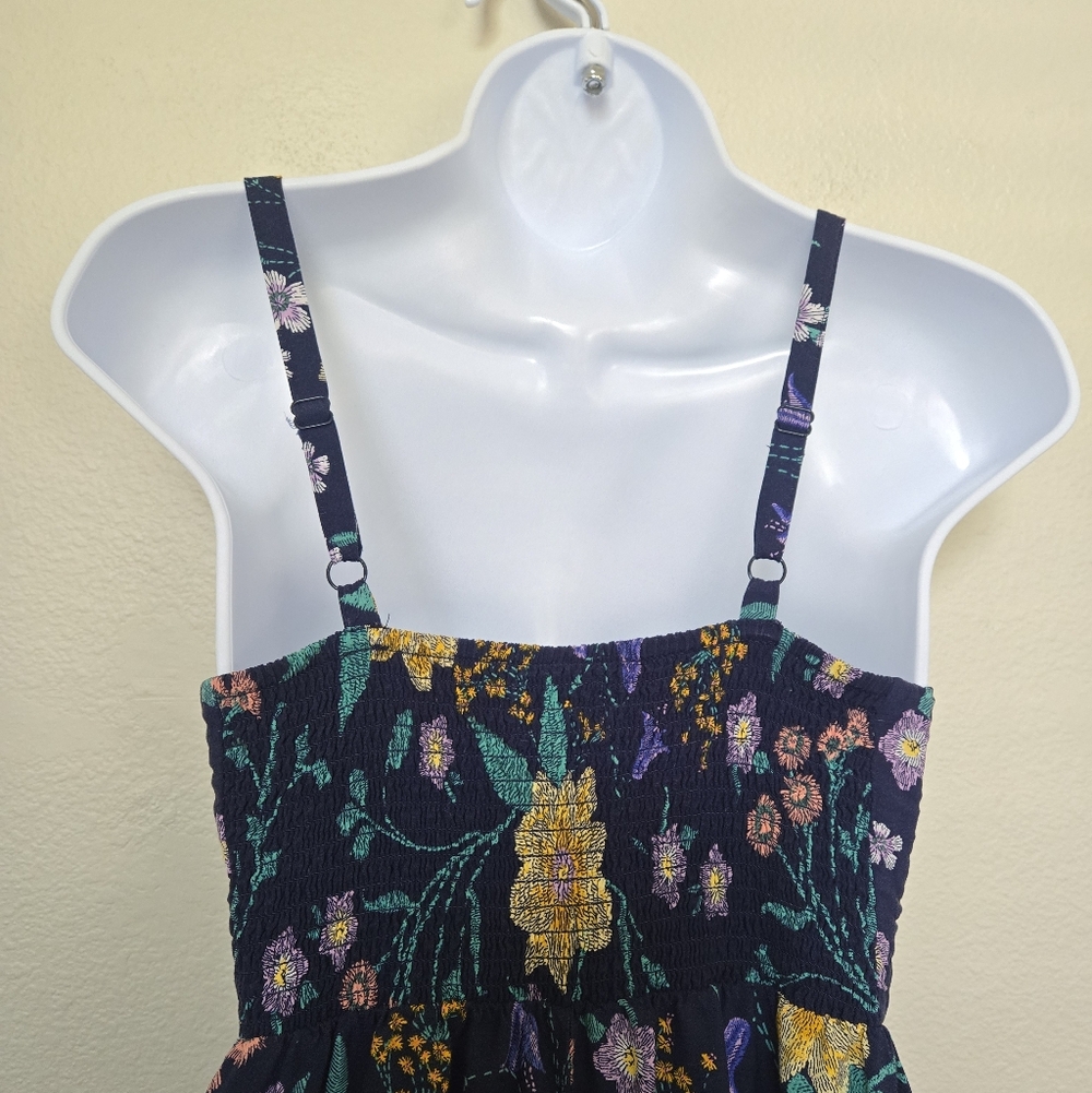 Blue Floral Dress Size Small - Picture 5 of 13